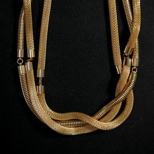 3 Layer Gold Necklace